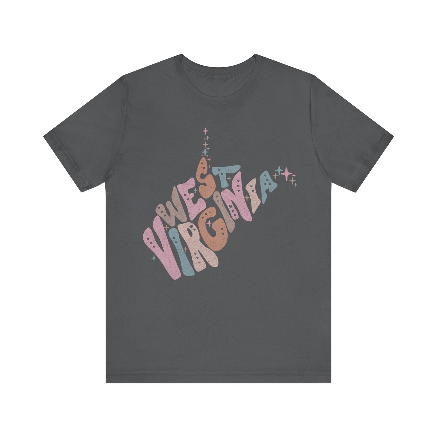 West Virginia State Tee Unisex Jersey Short Sleeve Tee