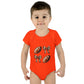 Baby Bodysuit — Football & Bow Pattern Infant Onesie (Cute Game Day Outfit)