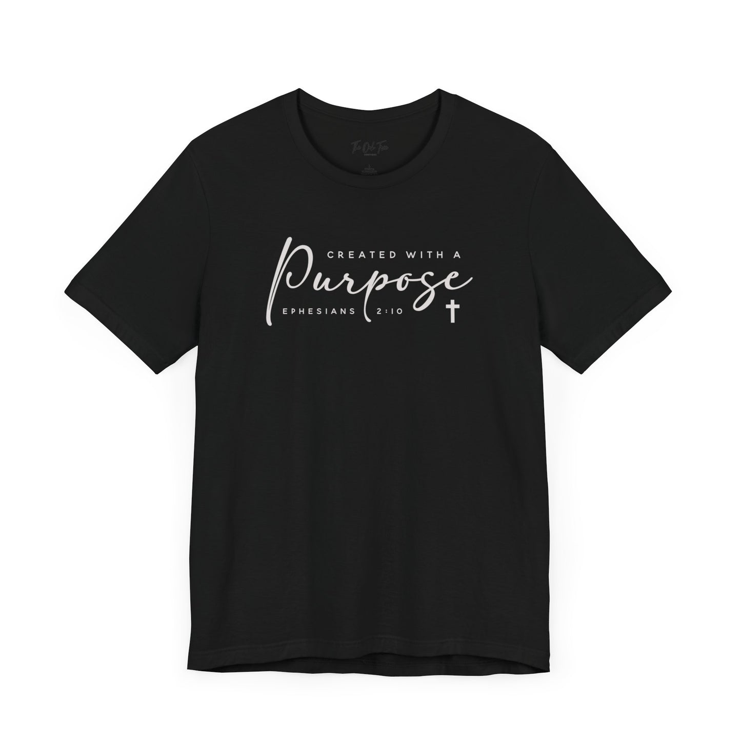 Created With a Purpose Unisex Jersey Short Sleeve Tee