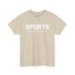Sports Here for the Snacks Unisex Heavy Cotton Tee
