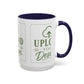 Custom Accent Coffee Mug – Custom Upload Design Ceramic Mug (11oz & 15oz)
