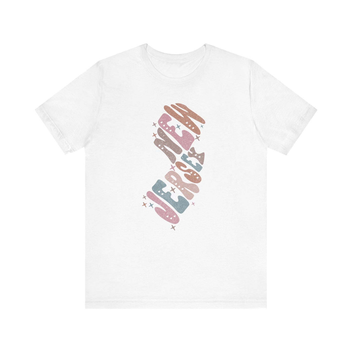 New Jersey State Tee Unisex Jersey Short Sleeve Tee