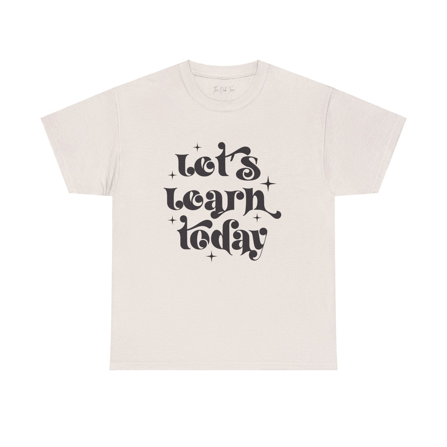 Let's Learn Today Unisex Heavy Cotton Tee