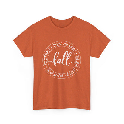 Fall Circle Unisex Heavy Cotton Tee