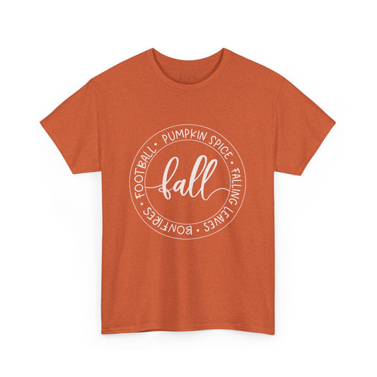 Fall Circle Unisex Heavy Cotton Tee
