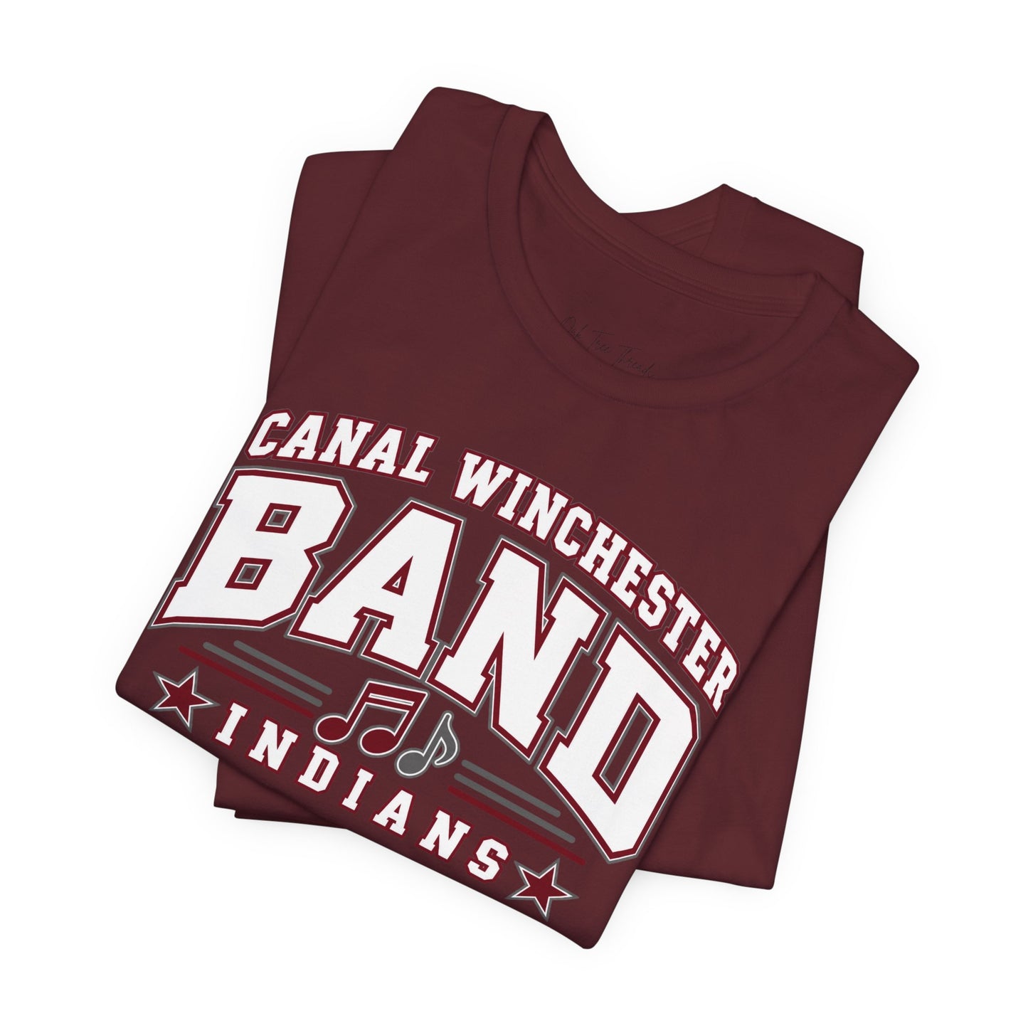 Canal Winchester Indians Band Bella+Canvas Tee