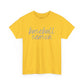 Baseball Season- Grey Text Tee