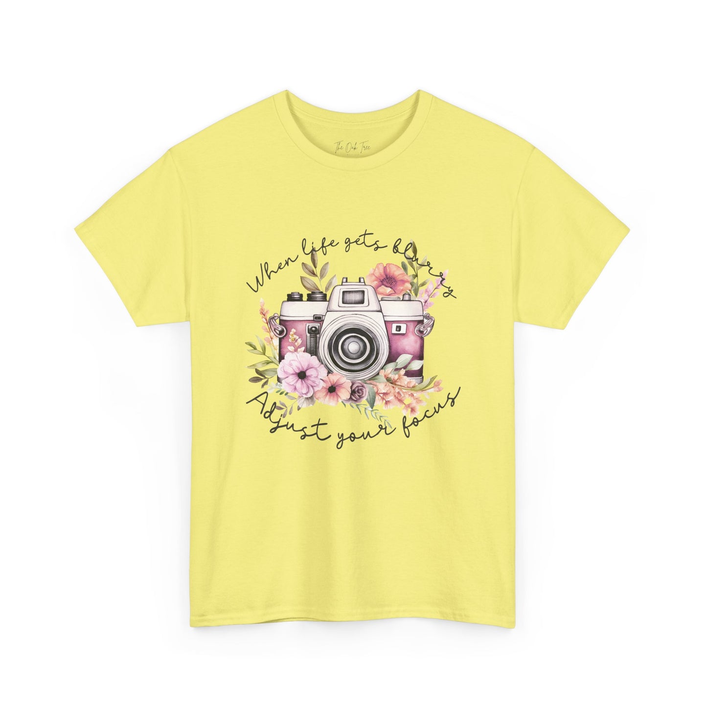Adjust Your Focus Unisex Heavy Cotton Tee