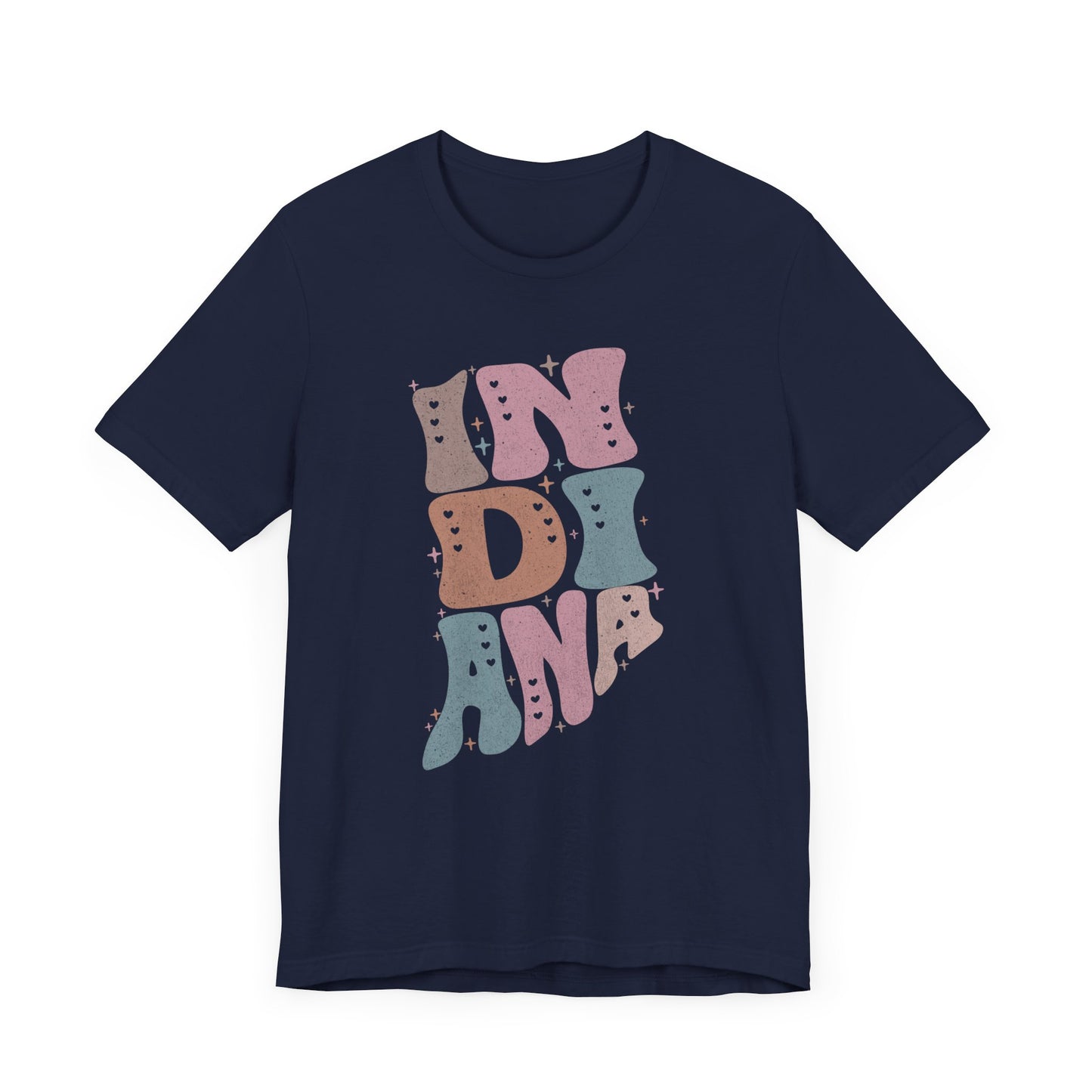 Indiana State Tee Unisex Jersey Short Sleeve Tee