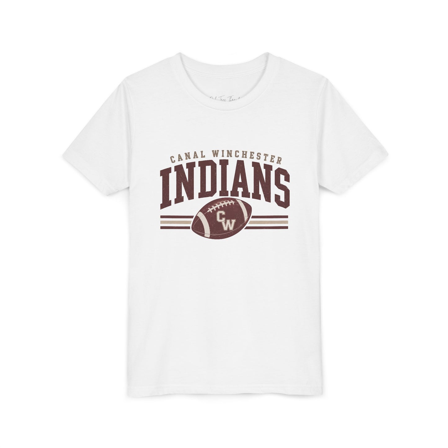 Youth Tee - Canal Winchester Indians Football Tee