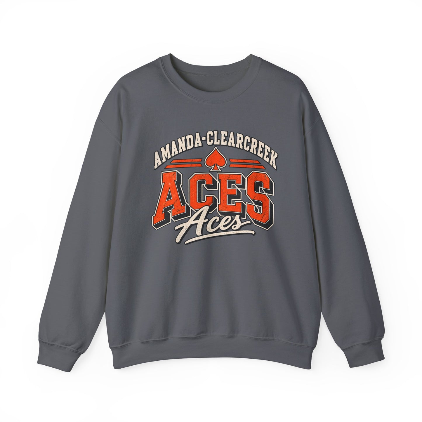 Amanda-Clearcreek Aces Vintage Crewneck Sweatshirt