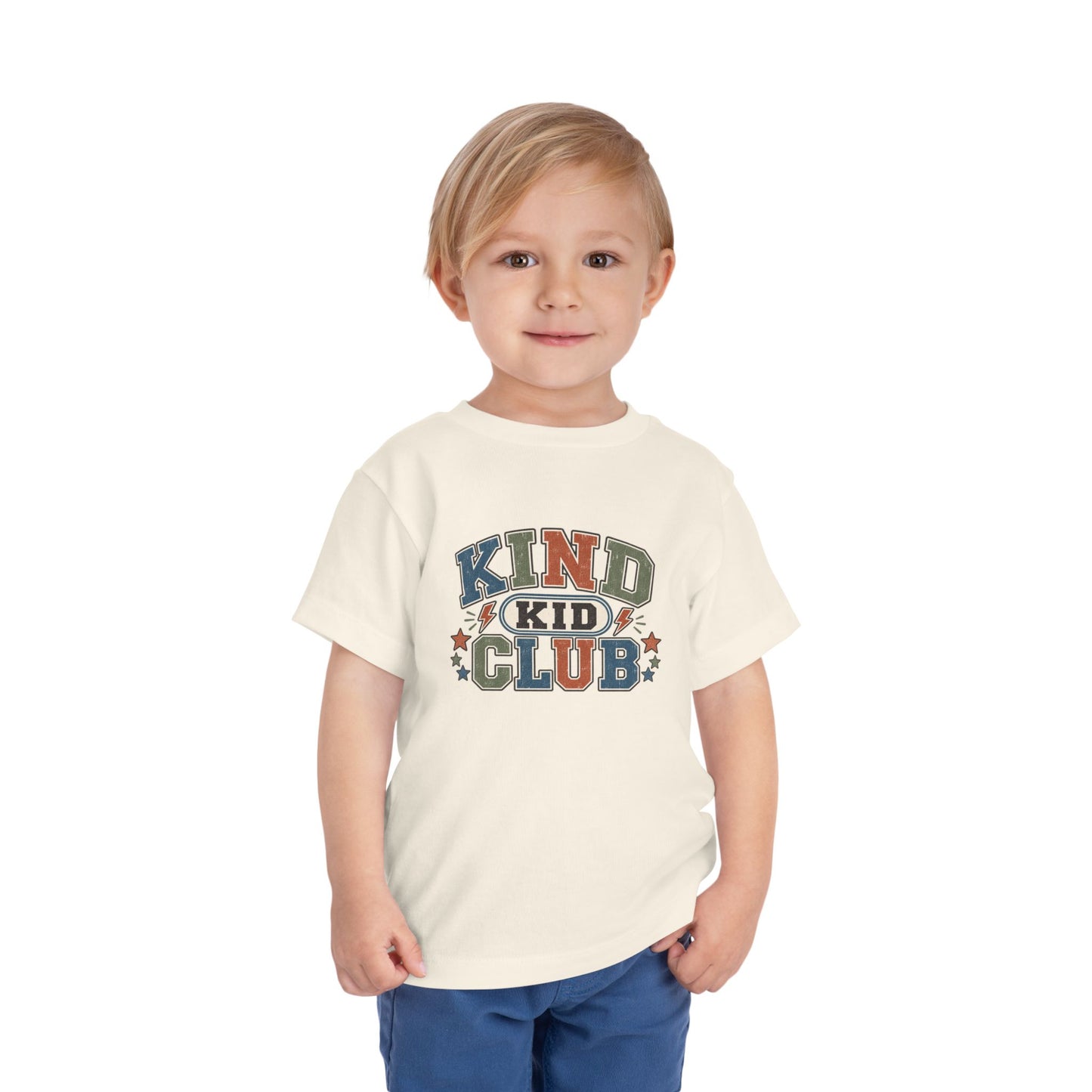 Kind Kid Club Toddler Tee — Retro Vintage Children's Shirt