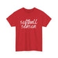 Softball Season- White Text Tee