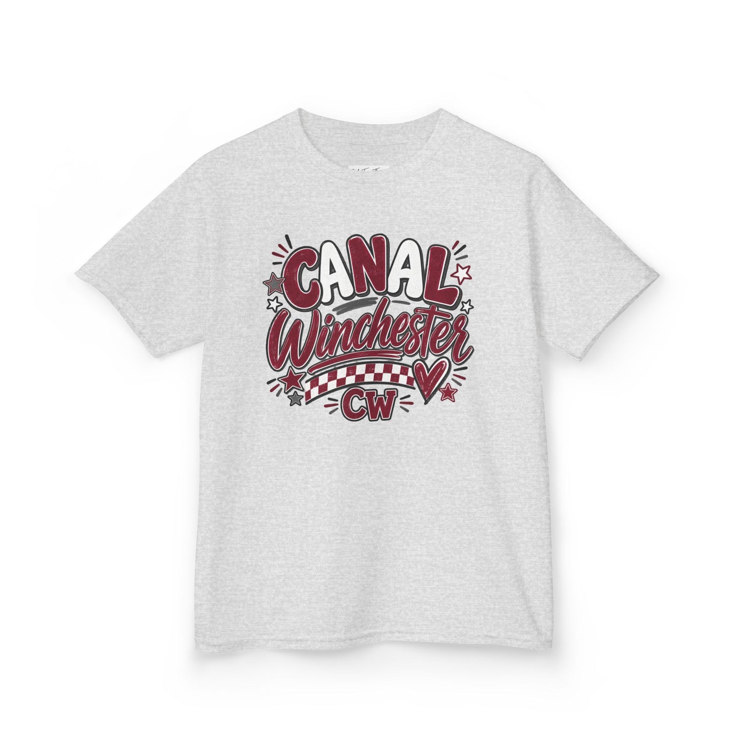 Kids Tee — Canal Winchester Graphic Tee — Retro Town Pride CW T‑Shirt