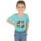 Baby Bodysuit — Football & Bow Pattern Infant Onesie (Cute Game Day Outfit)