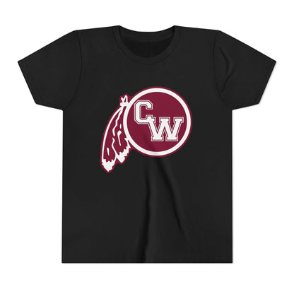 Youth Tee — CW Athetic Logo Graphic
