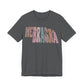 Nebraska State Tee Unisex Jersey Short Sleeve Tee