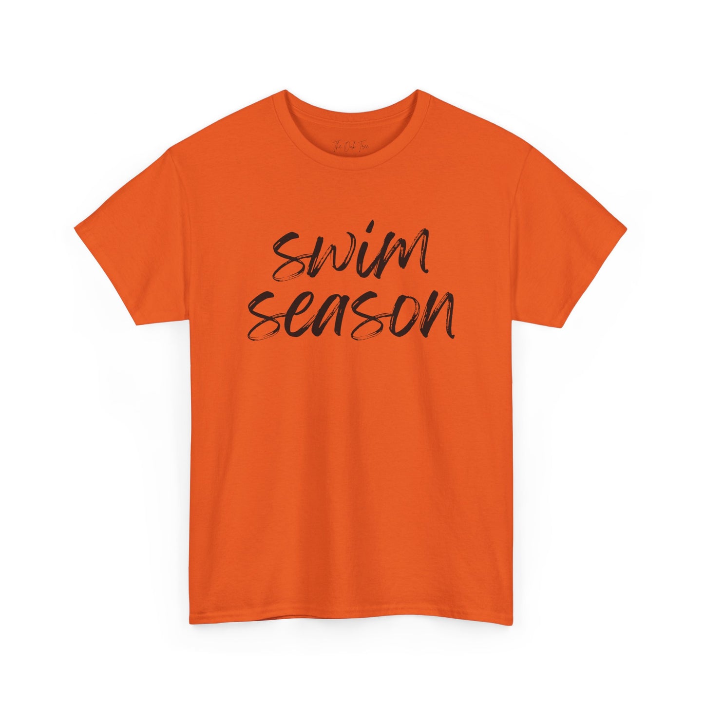 Swim Season- Black Text Tee