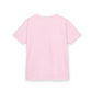 Kids Football & Bows T‑Shirt — Cute Gridiron Pattern for Girls, Youth Game Day Tee