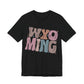 Wyoming State Tee Unisex Jersey Short Sleeve Tee