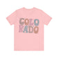 Colorado State Tee Unisex Jersey Short Sleeve Tee