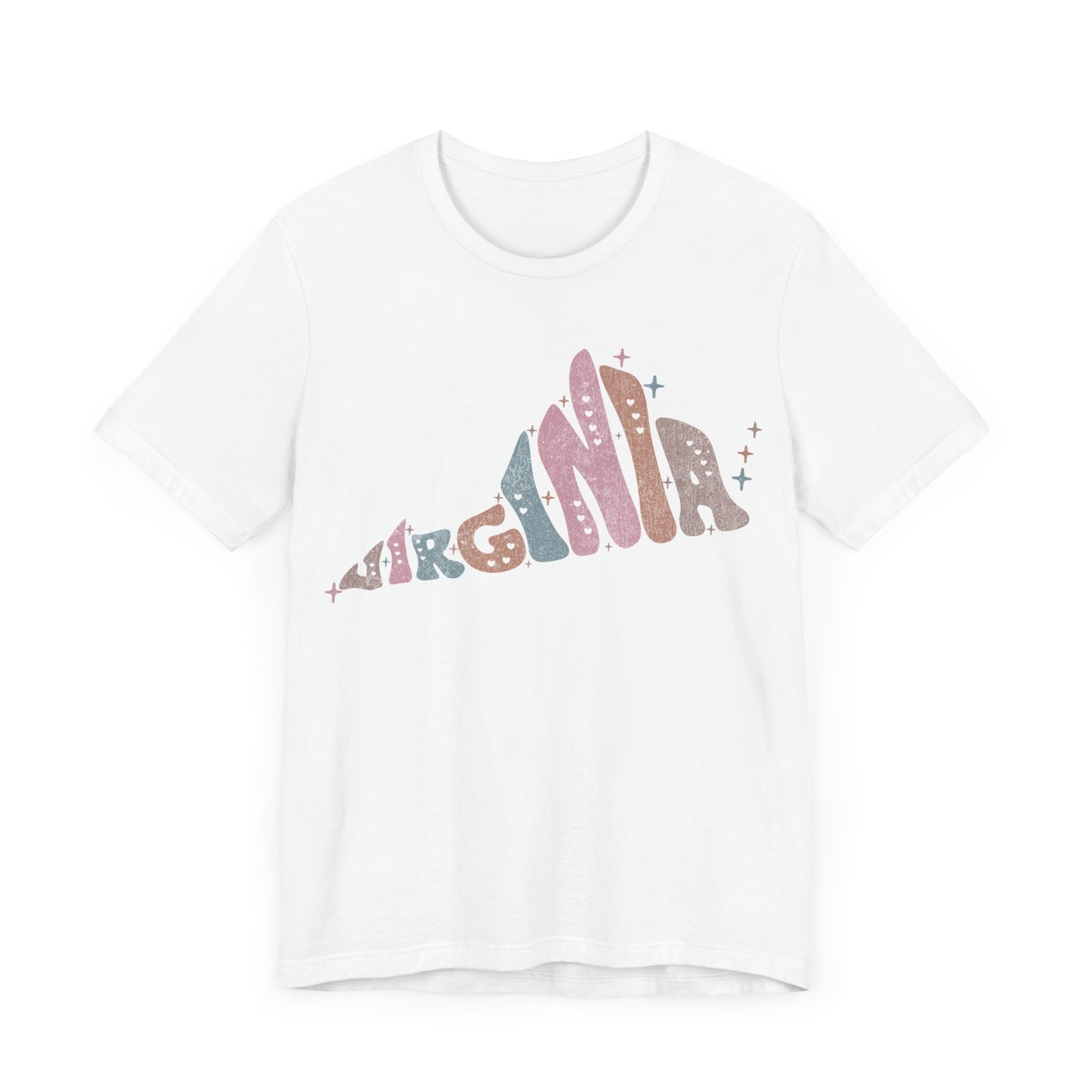 Virginia State Tee Unisex Jersey Short Sleeve Tee