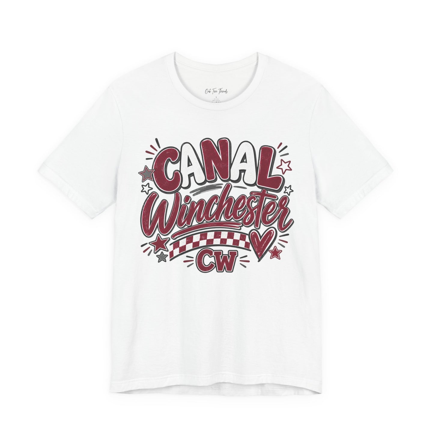 Canal Winchester Graphic Tee — Retro Town Pride CW T‑Shirt