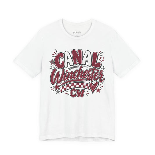 Canal Winchester Graphic Tee — Retro Town Pride CW T‑Shirt