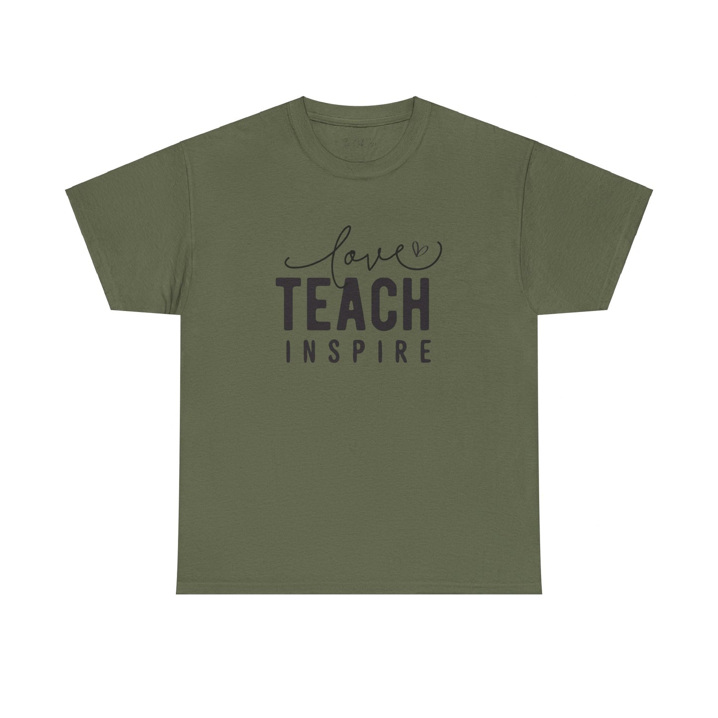 Love Teach Inspire Tee Unisex Heavy Cotton Tee