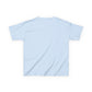 Kids Football & Bows T‑Shirt — Cute Gridiron Pattern for Girls, Youth Game Day Tee