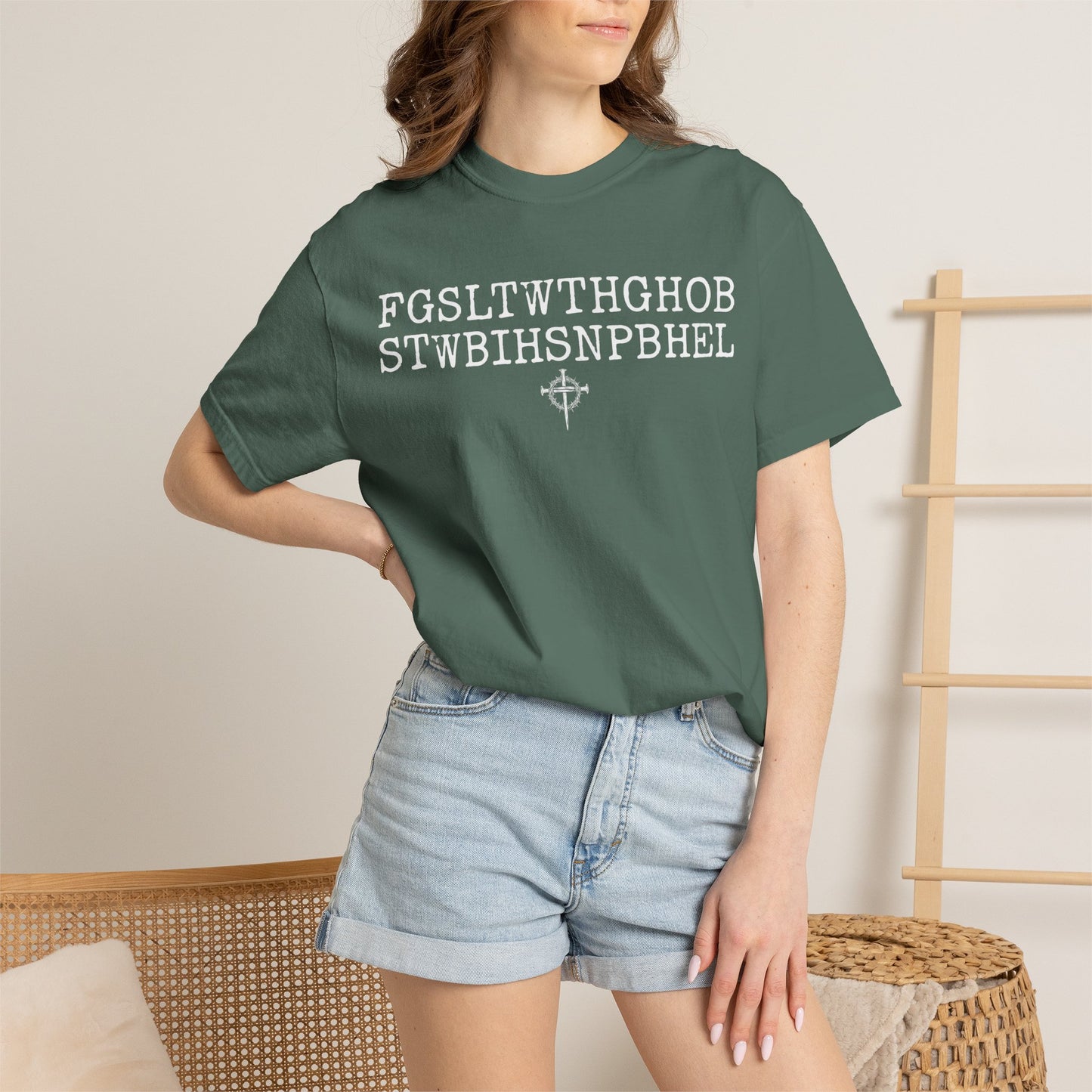 John 3:16 Abbreviated Faith Graphic Tee | Christian T-Shirt
