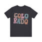 Colorado State Tee Unisex Jersey Short Sleeve Tee