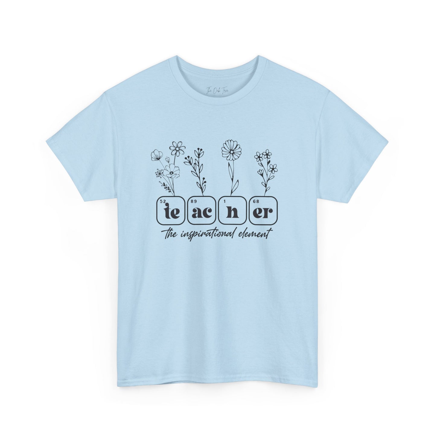Teacher The Inspirational Element Unisex Heavy Cotton Tee