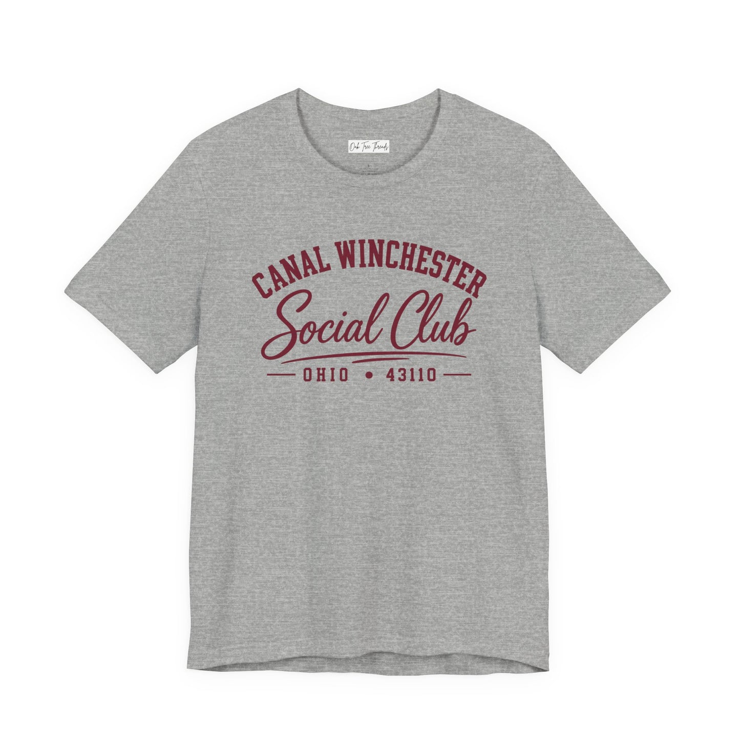 Canal Winchester Social Club Tee — Ohio 43110 Vintage Script T-Shirt