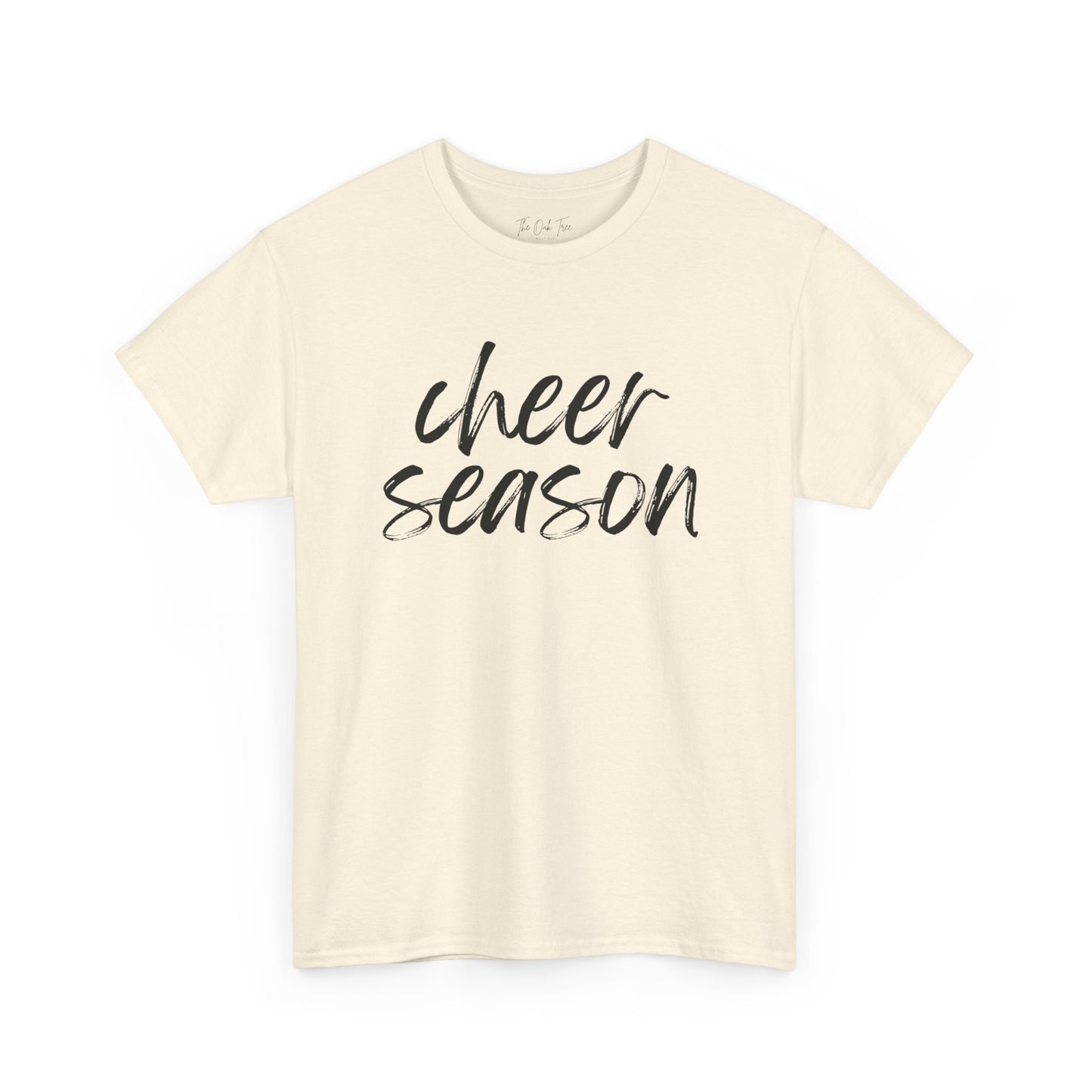 Cheer Season- Black Text Tee