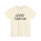 Cheer Season- Black Text Tee