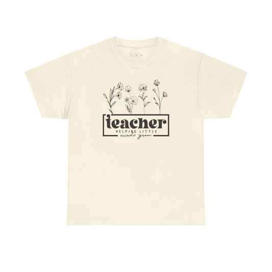 Helping Little Minds Grow Unisex Heavy Cotton Tee