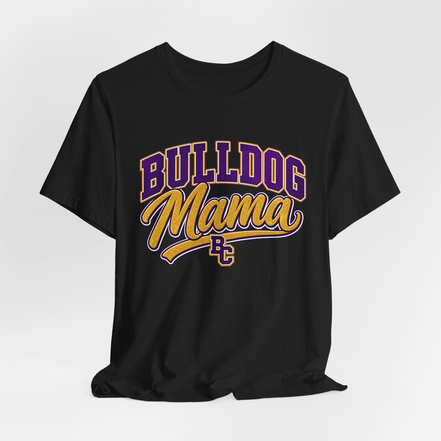 Bulldog Mama T-Shirt — Proud Team Mom Graphic Tee