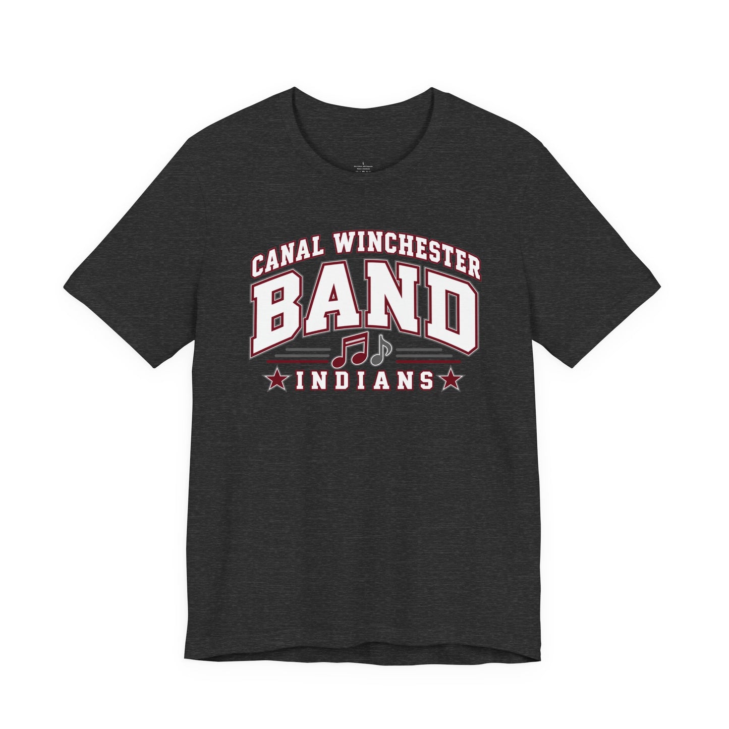 Canal Winchester Indians Band Bella+Canvas Tee