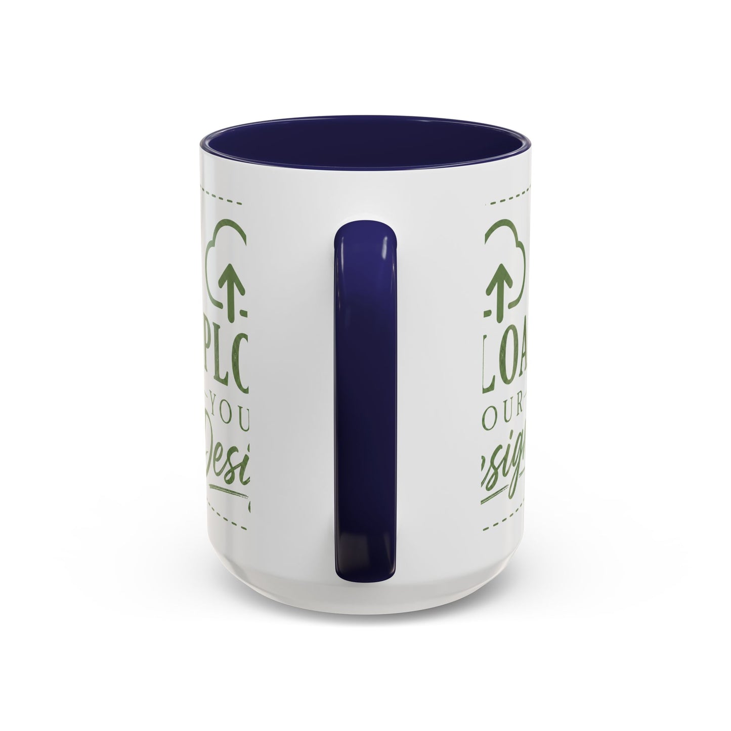 Custom Accent Coffee Mug – Custom Upload Design Ceramic Mug (11oz & 15oz)