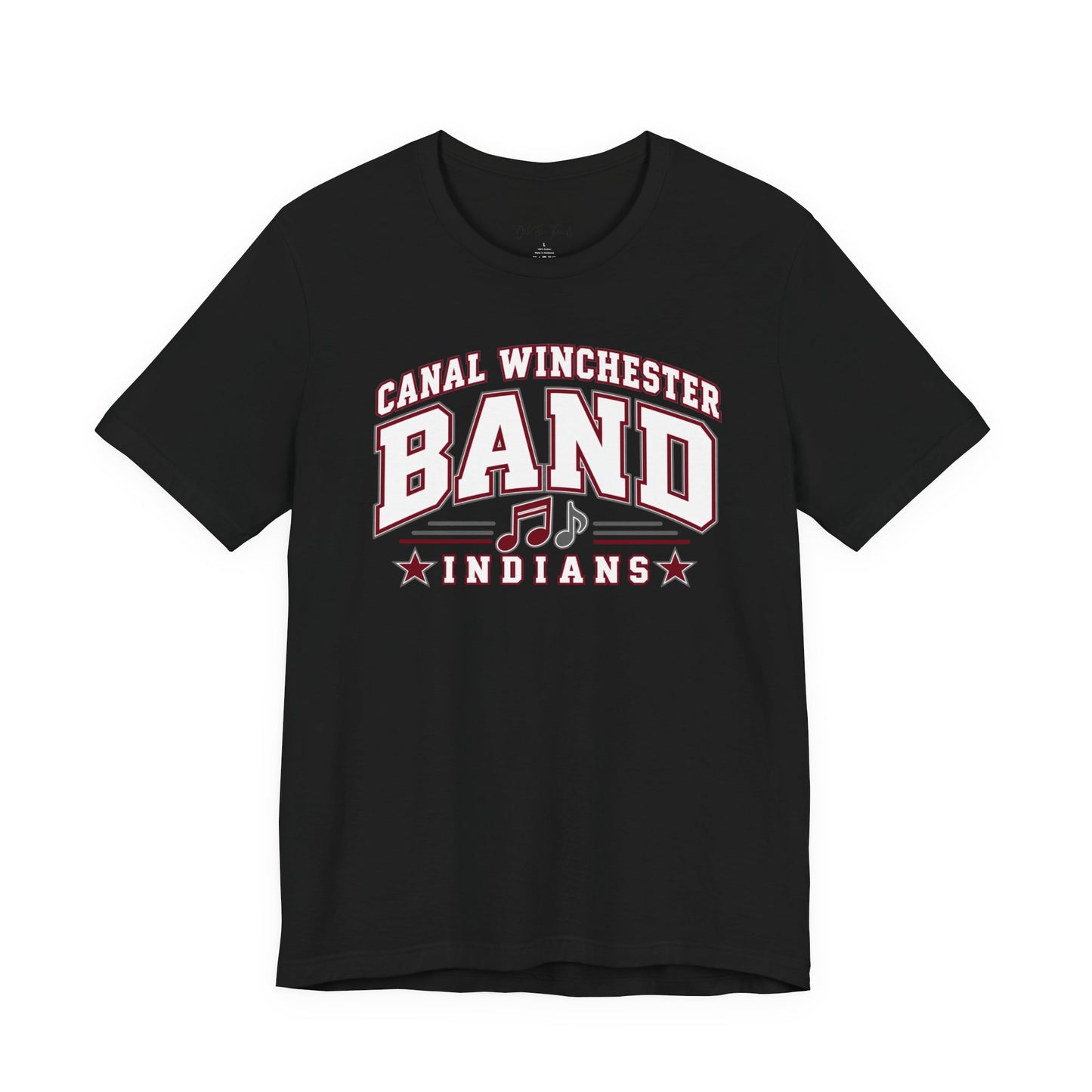 Canal Winchester Indians Band Bella+Canvas Tee