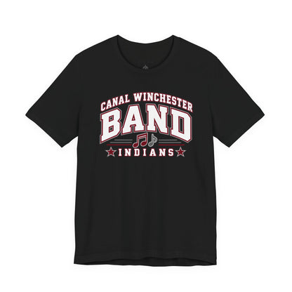 Canal Winchester Indians Band Bella+Canvas Tee