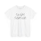 Swim Season- Grey Text Tee