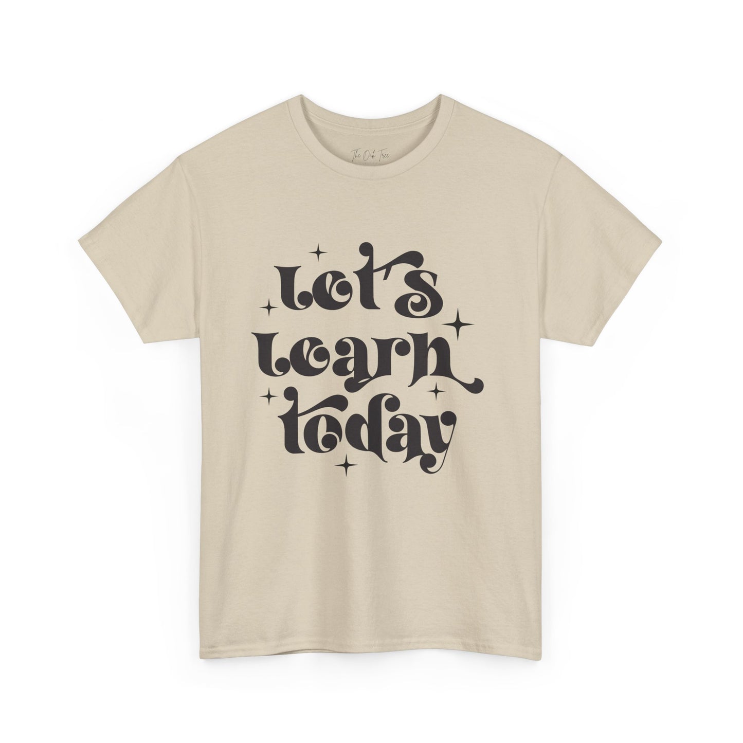 Let's Learn Today Unisex Heavy Cotton Tee