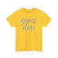 Game Day- Grey Text Script Tee