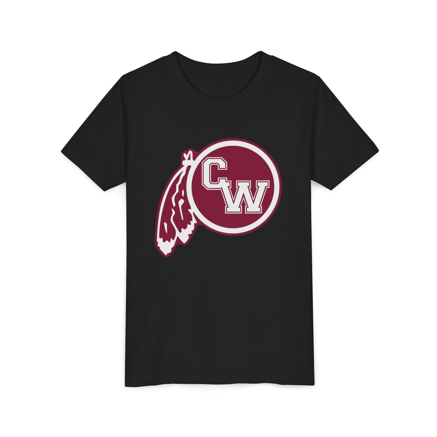 Youth Tee — CW Athetic Logo Graphic