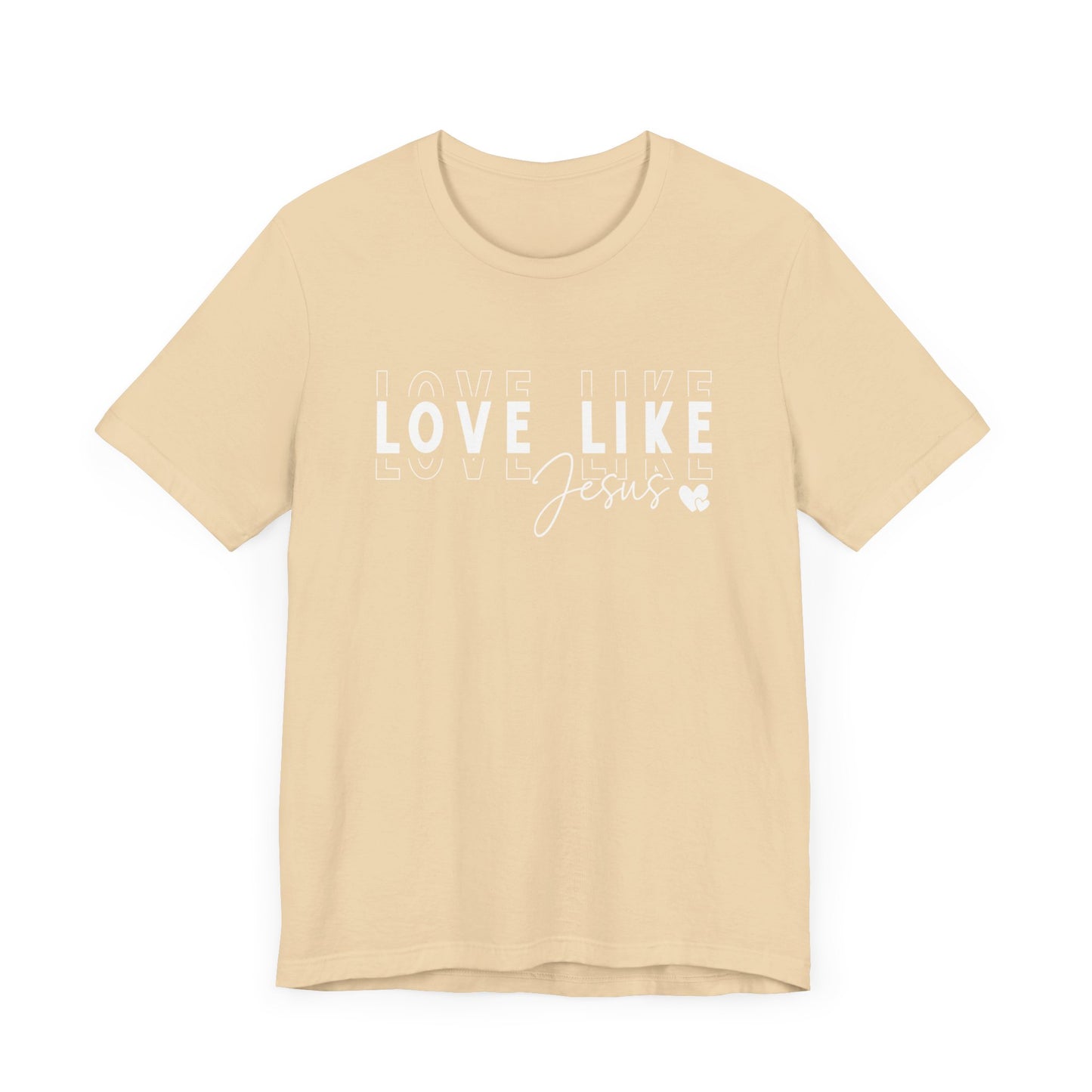 Love Like Jesus Unisex Jersey Short Sleeve Tee
