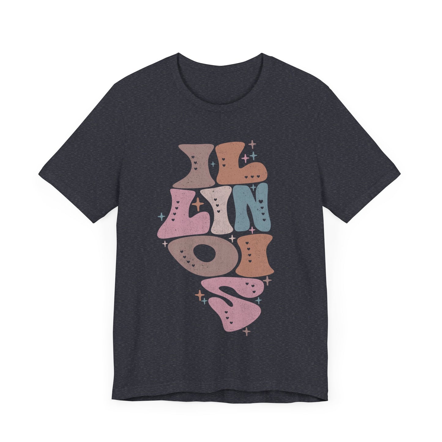 Illinois State Tee Unisex Jersey Short Sleeve Tee