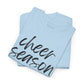 Cheer Season- Black Text Tee