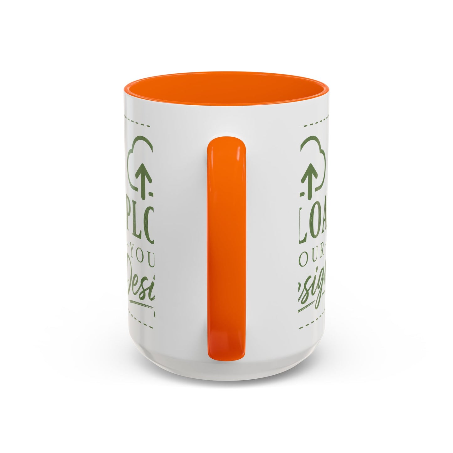Custom Accent Coffee Mug – Custom Upload Design Ceramic Mug (11oz & 15oz)